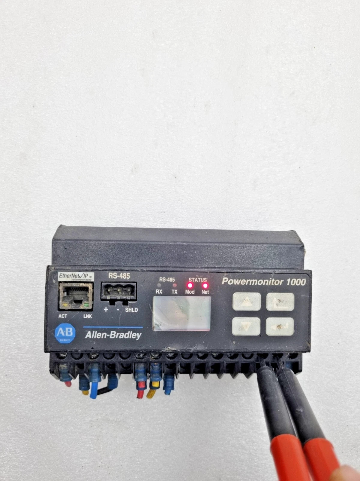 Allen Bradley Powermonitor 1000 1408-EM3A-ENT Ser-A Made In USA For Parts